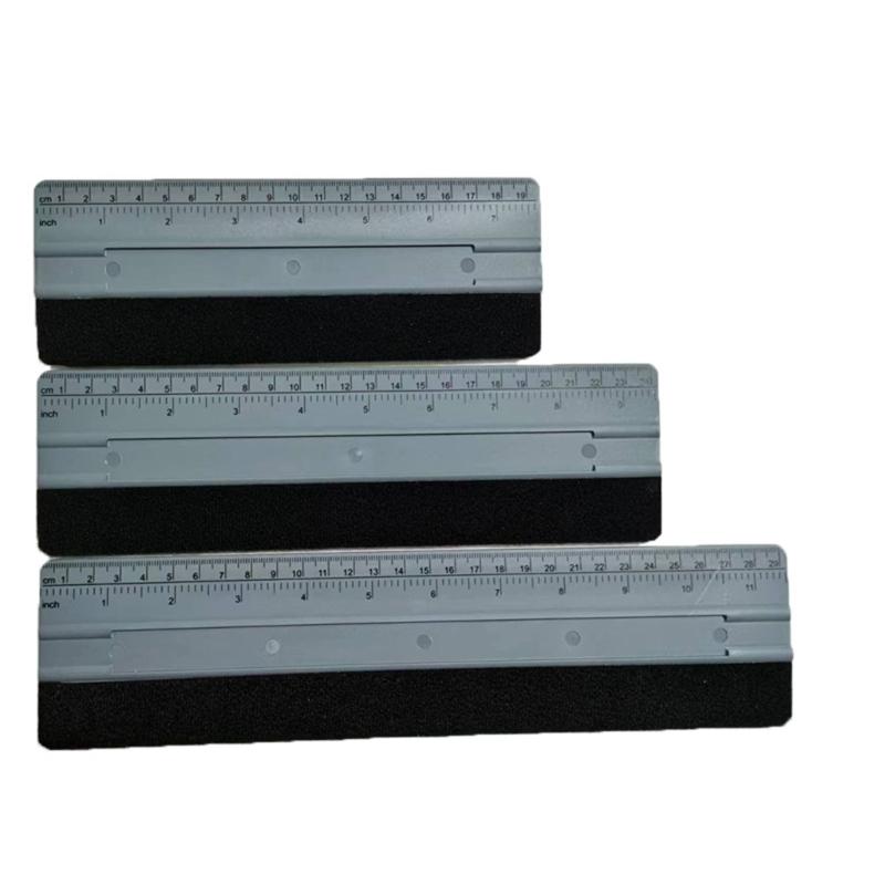 Efficient Felt Squeegee with Scale Car Vinyls Install Squeegee Multiple Excellent for Car Wrap & Window Film Installation