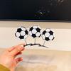 10pcs/set Zinc Zinc Alloy Basketball Hair Clips Flocking Side Clip for Fans  Cheering Props