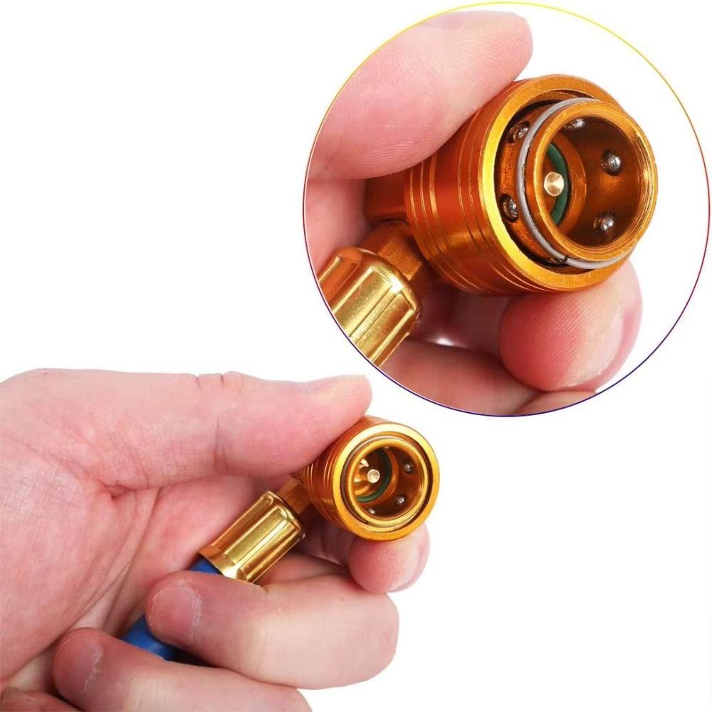 Gauges Refrigerant Recharge Kit Manometer Car Conditioning Kit  Freon Refilling