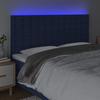 VidaXL LED Headboard Bedroom Furniture Double Bed Accessory Head of Bed Frame Interior Blue 3122870