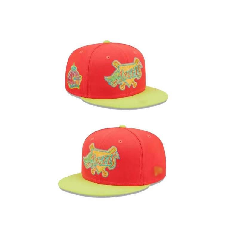 MLB Baseball Cap Flat Brim Adjustable Snapback Street Style Embroidered Men Women