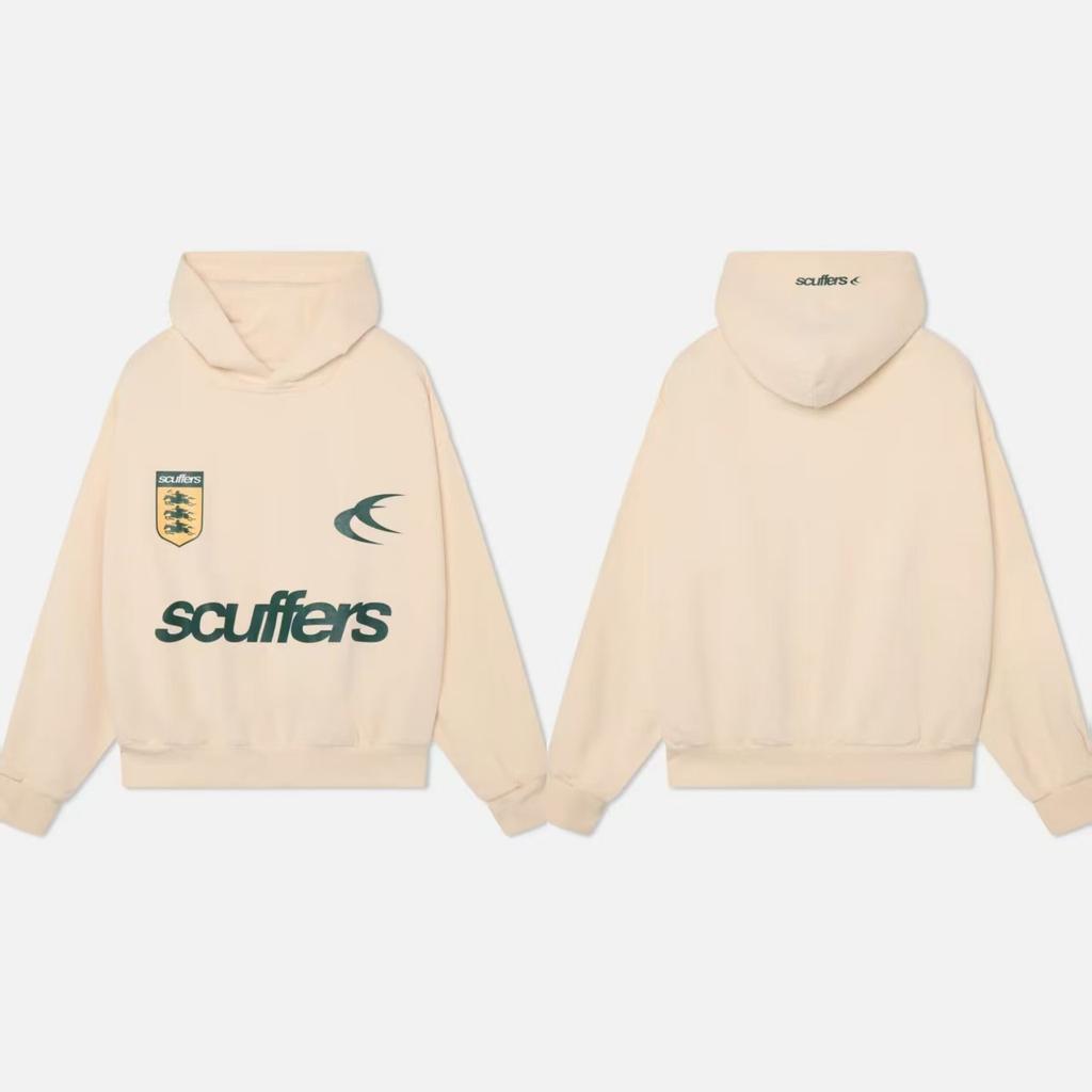 VibeStreet American Retro Casual Loose Trendy Brand Letter Hoodies Jackets Harajuku Aesthetics Punk Simple Versatile Classics Hoodies