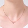 ELLE Jewelry Heart Stone Point Necklace ELBRNN236