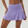 Women's A-Line Yoga Skort with Hip-Lifting and Anti-Exposure Design - Casual Sports and Tennis Skirt with Fitness Pocket
