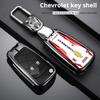 Zinc Alloy Car Key Case Cover For Chevrolet Cruze Aveo Trax Sail Malibu Captiva Prism Spark Trailblazer Blazer Camaro Traverse