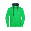 James and Nicholson Mens Lifestyle Full Zip Hoodie