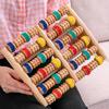 Foot Roller Massager Wood Foot Massage Multi-Point Foot Therapy Rubbing Massage Promote The Circulation Of Blood Foot Care Tool