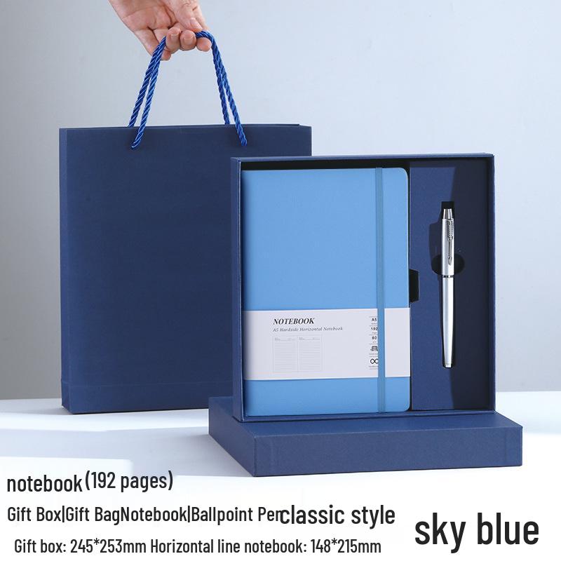 Business Notebook Gift Set: Anniversary & Souvenir with Custom Logo