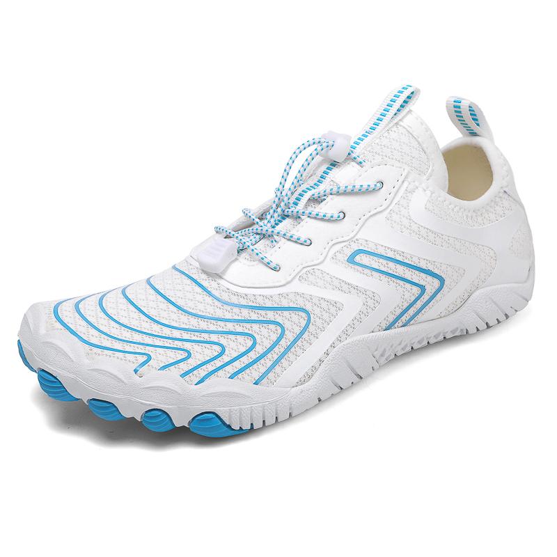 

Унисекс босиком обувь для водных видов спорта Upstream Aqua Shoes Gym Sport Бег Фитнес кроссовки для активного отдыха Пляж Мужчины Женщины Водная обувь 46 белый