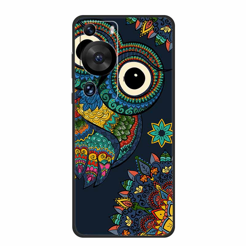 Чехол для Huawei P60 Pro Модный Защитный Мягкий Силиконовый Задний Чехол для Телефона для Huawei P60 Art HuaweiP60 Ударопрочный Цветной Корпус Huawei P60