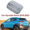 Chrome Car Fuel Lid Petrol Gas Tank Cover Trim For Hyundai Kona 2018-