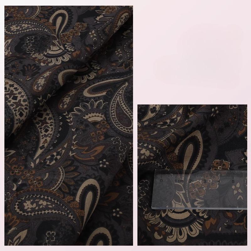 

100x145cm Pastoral Flower Summer Poplin Cotton Fabric for DIY Children s Clothing Cloth Making Bedding Quilt Decoration Home 100x145cm