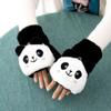 Cute Panda Warm Mittens Soft Warm Gloves Women Girls Touch screen Gloves