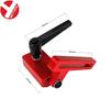 Industrial Grade Miter Track Retaining Stopper for 30MM T-Slot T-Tracks DIY Woodworking Fence Chute Limiter Box Packing