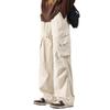 Herren Herbst 2024 Weitbeinige Plissee-Latzhose - Amerikanischer High Street Trend Freizeithose