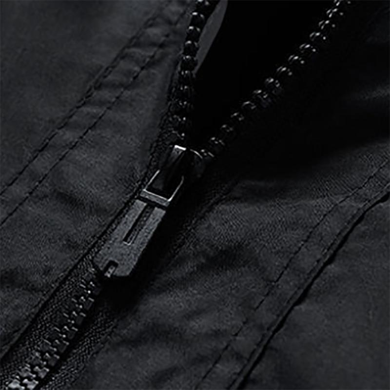 Autumn Men's Jacket Korean Casual Trend Youth Jacket Hooded Printed Jacket