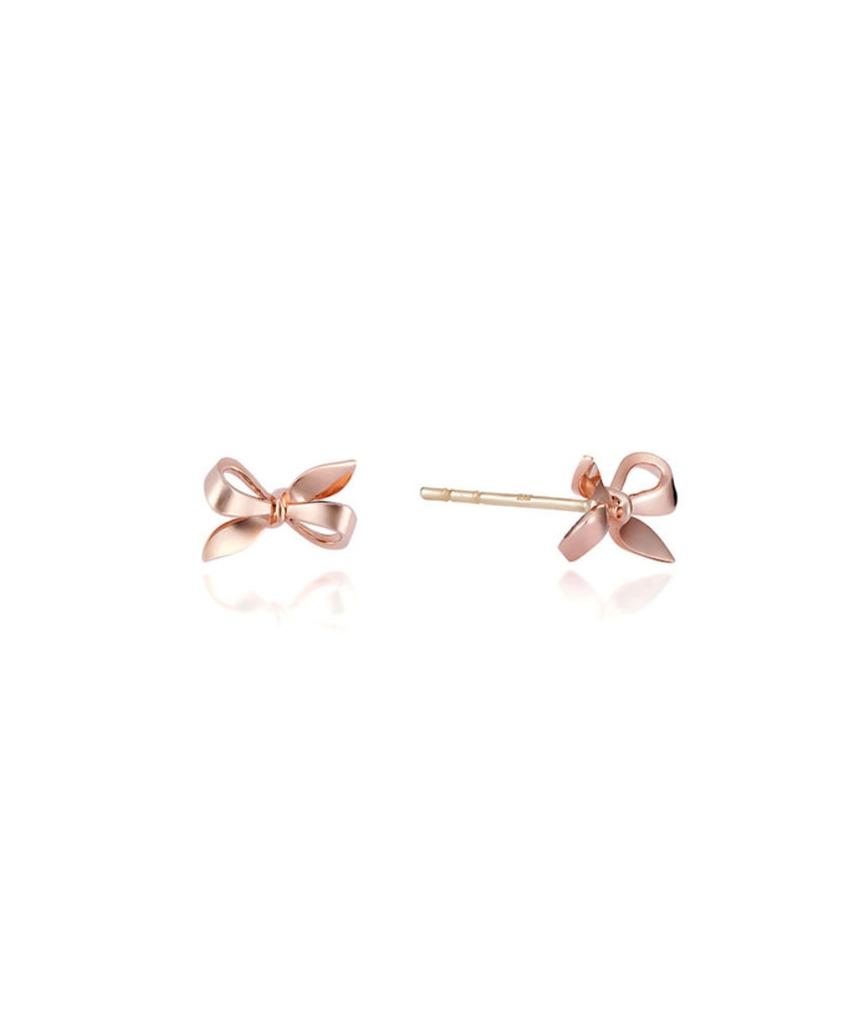 Lloyd Dear Ribbon 10K Gold Earrings Lptq3004T