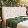 Cute Cartoon Elastic Bedhead Cover Print Design Thicken Bed Head Slipcover Dustproof Non-slip Headboard Cover Bedroom