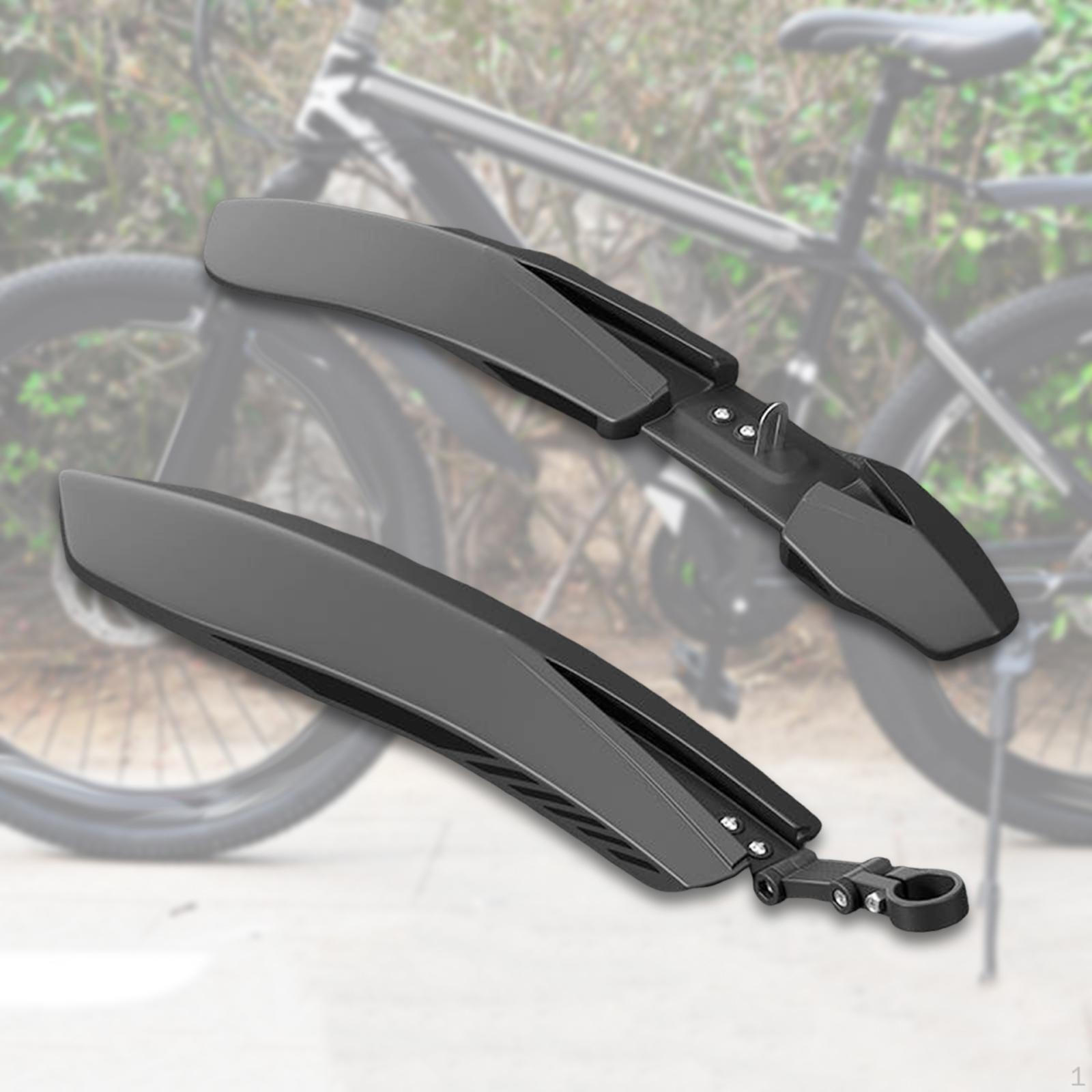 

Mudguards for Front And Rear Wheels, Mud Flaps Mountain Bikes black