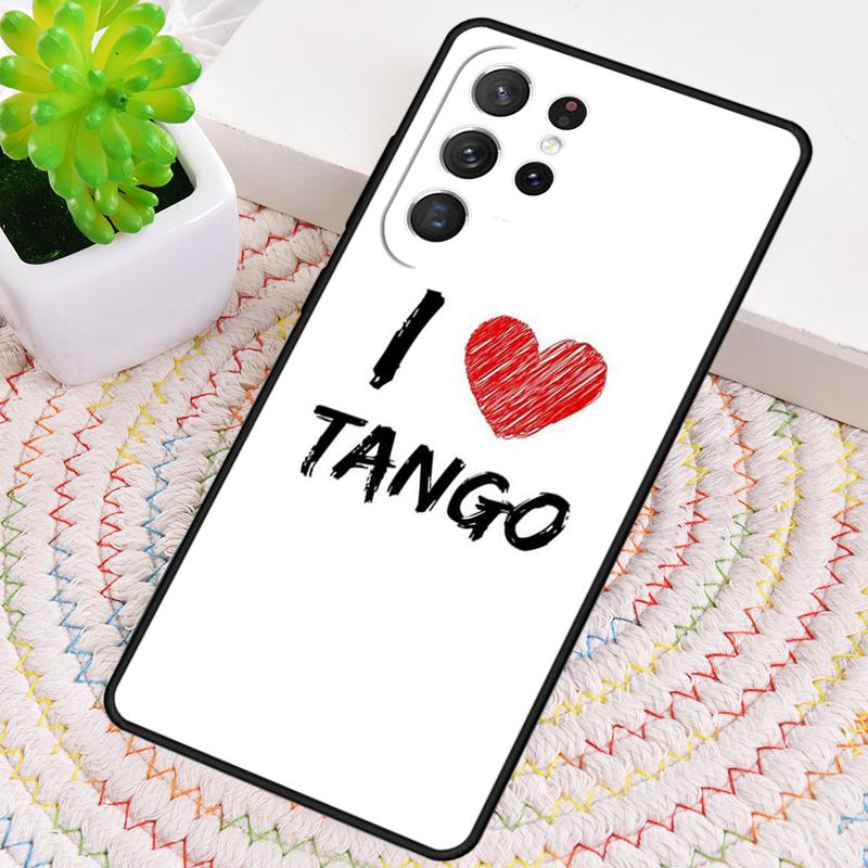 Latin Tango Dancing Dance Silicone Phone Case For Samsung Galaxy Note 10 Pro S26 S25 S24 S23 S22 S21 Plus S25Ultra Capa Cover