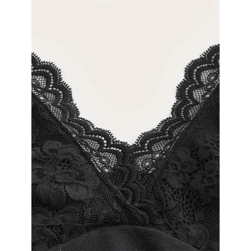 Spitze V-Ausschnitt Neckholder Top Damen Sommer Sexy Grunge Punk Goth Backless Ruched Crop Top Cami Top Streetwear Y2K Kleidung 2025