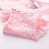 3pcs/lot Women's Sexy Hollow Lace Low Waist Triangle Panties Ruffle Edge Bow Underpants