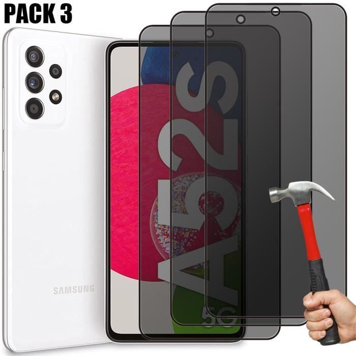 Verre Trempé Anti-espion pour Samsung Galaxy A52s - BOOLING - Protection Antichoc