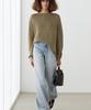 Masimodutti Cotton Boat Neck Sweater