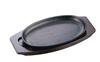 Ishigaki Sangyo Oval Steak Plate, 30cm, Deep, 01-30, Cast Iron, China, PIS1602
