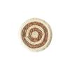 Chic Round Mats with Elegant Tassels Designed To Protect Surfaces While Adding a Touch of Style To Your Table Setting