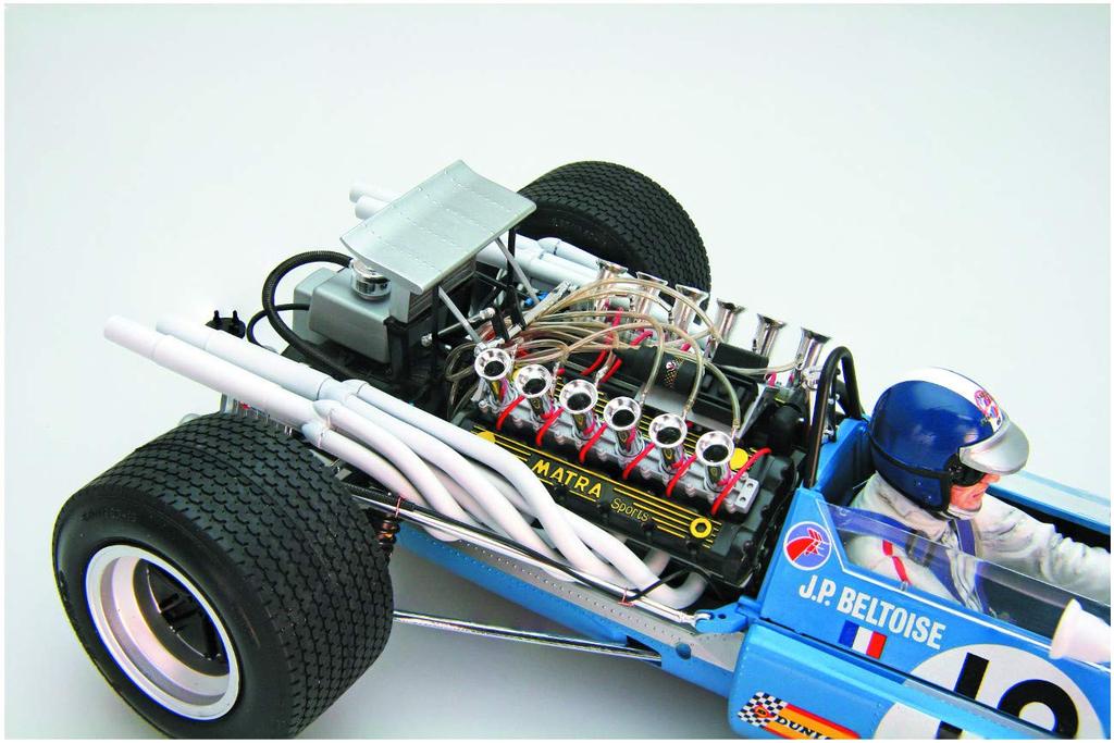 Ebro 1/12 Skala 1968 Matra MS11 British GP Plastmodellbyggsats 13001
