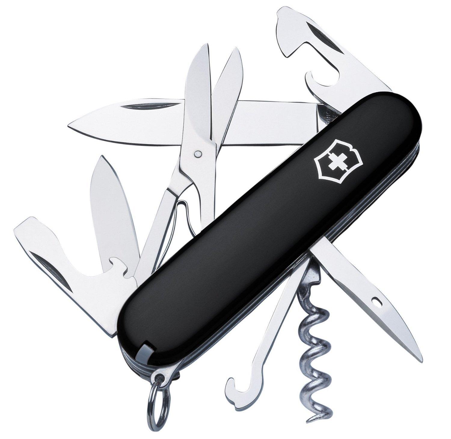 ЧЕРНЫЙ (Victorinox) VICTORINOX Путешественник (Альпинист) Мульти инструмент