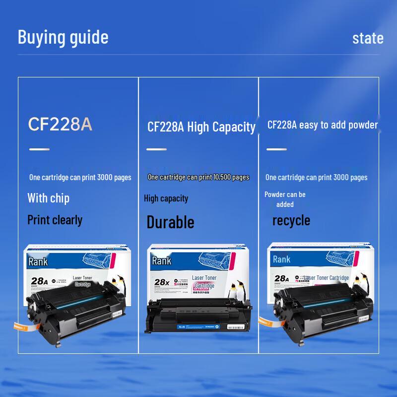 Gezhige NT-PH228CT Compatible CF228A Black Toner Cartridge