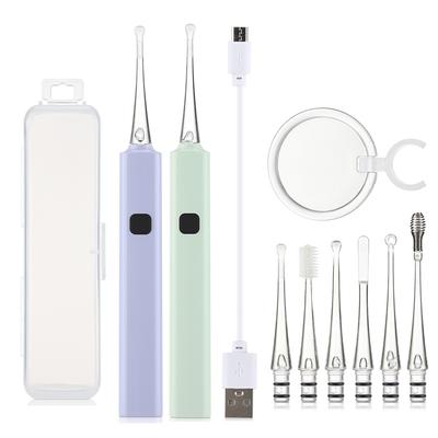 Baby Ear Cleaner Set with Flashlight Luminous Ear Wax Removal Tool Safe Earpick for Kids Ear Cleaning