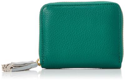 Perke Color Combination Accordion Card Wallet 08-06-03891 Women's GN