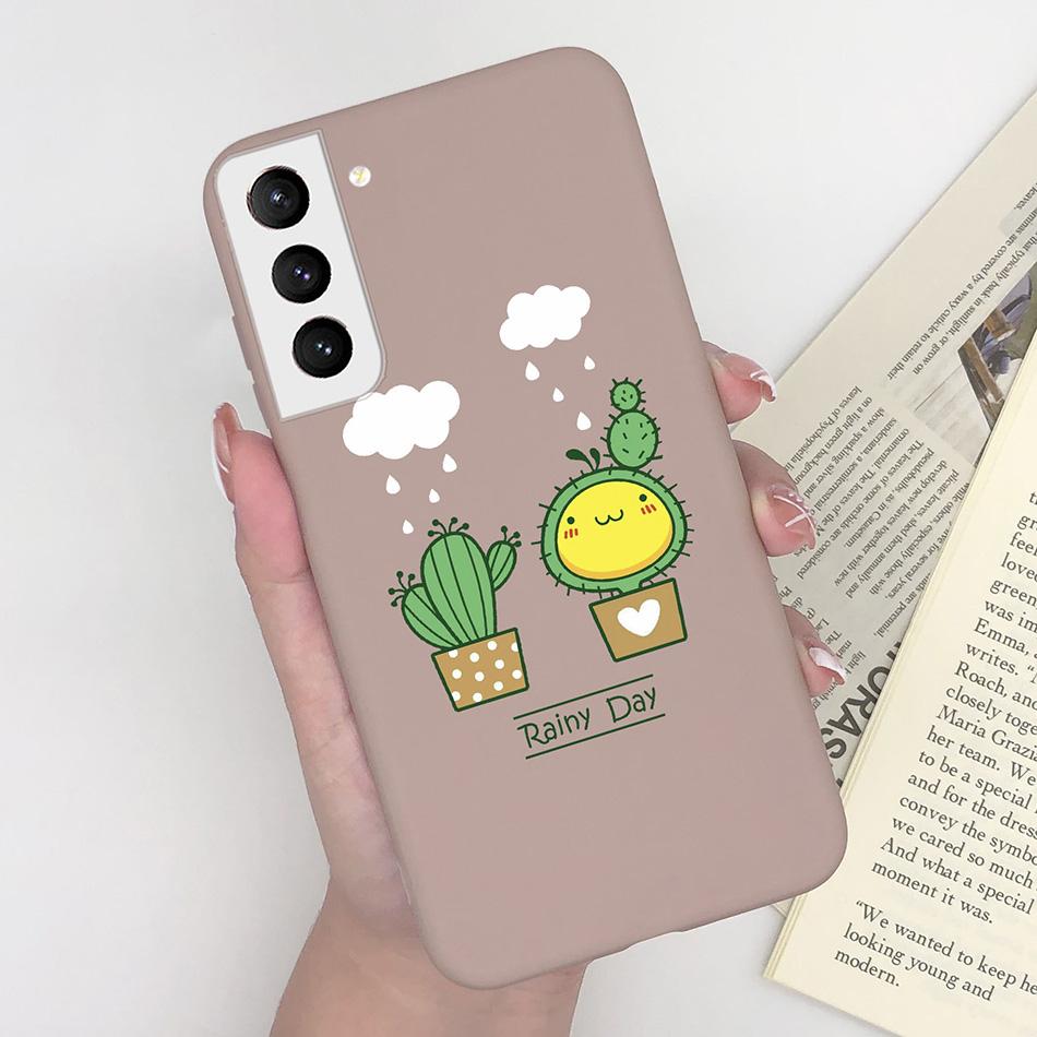 For Samsung Galaxy S21 Plus Ultra FE 5G Case Cute Painted Silicone Soft Protective Phone Cover for SamsungS21 S 21 FE Plus Ultra