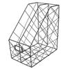 Portariviste da scrivania Geometria semplice Metallo Salvaspazio Organizzatore di file per riviste da scrivania per documenti
