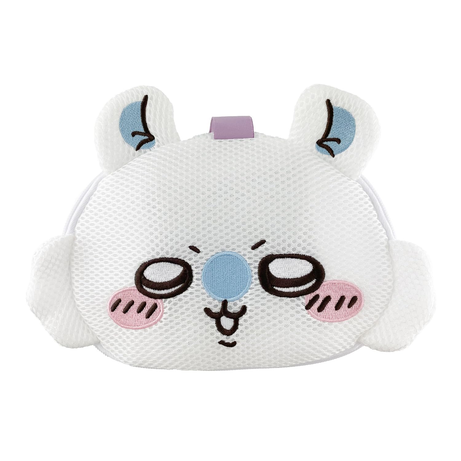 Shobido Chiikawa Laundry Series Round Pouch CW46438  Flying Squirrel