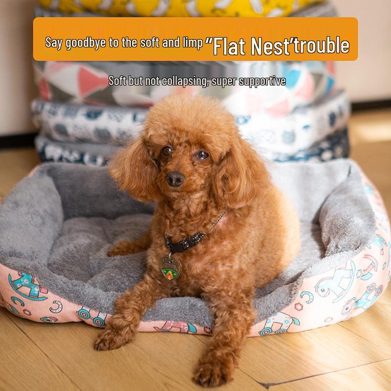 All-Season Universal Pet Bed and Mat for Cats & Dogs