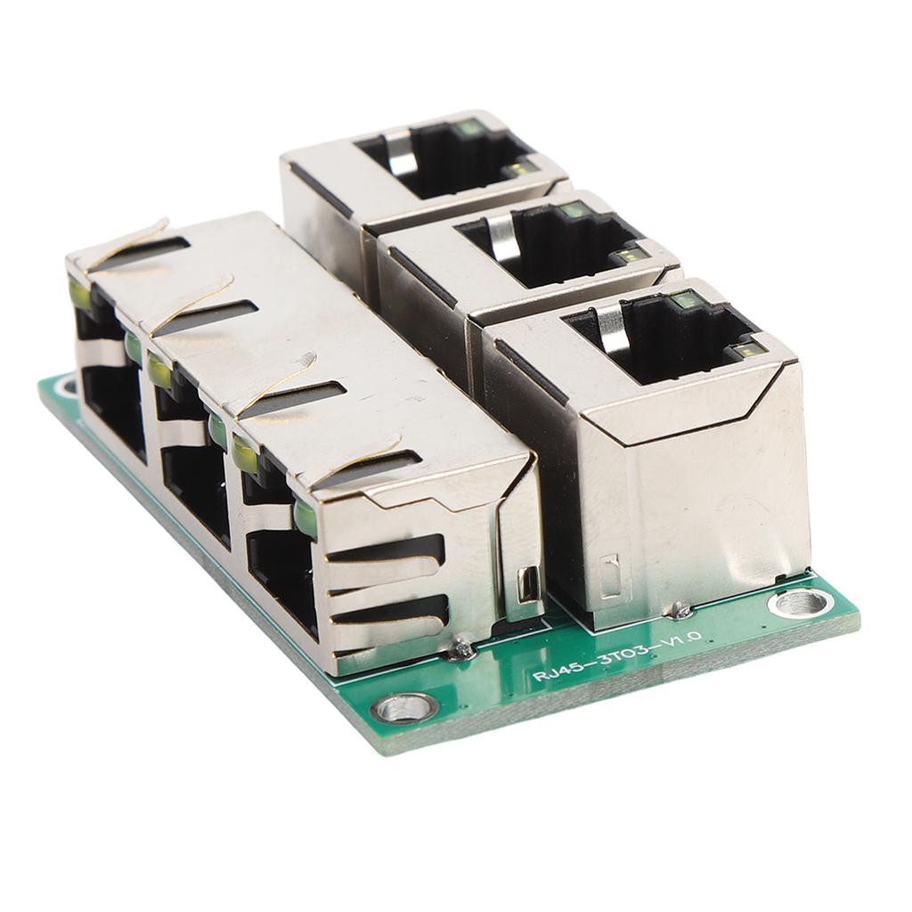 RJ45 Keystone Buchse Inline Kupplung 3 RJ45 Netzwerkanschluss Kupplungsmodul Ethernet-Adapter für Gigabit-Netzwerkgeräte