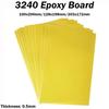 3240 Protection Board Yellow Circuit Insulation Board New Epoxy Plate  Battery