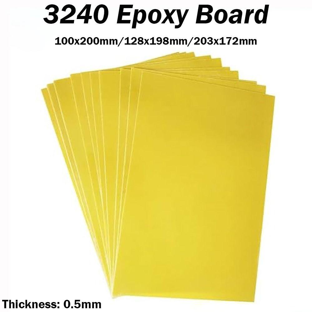 3240 Protection Board Yellow Circuit Insulation Board New Epoxy Plate  Battery