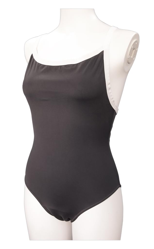 Bañador Escolar Tamatoys con Abertura en la Entrepierna, Talla 2L (Talla M para hombre)