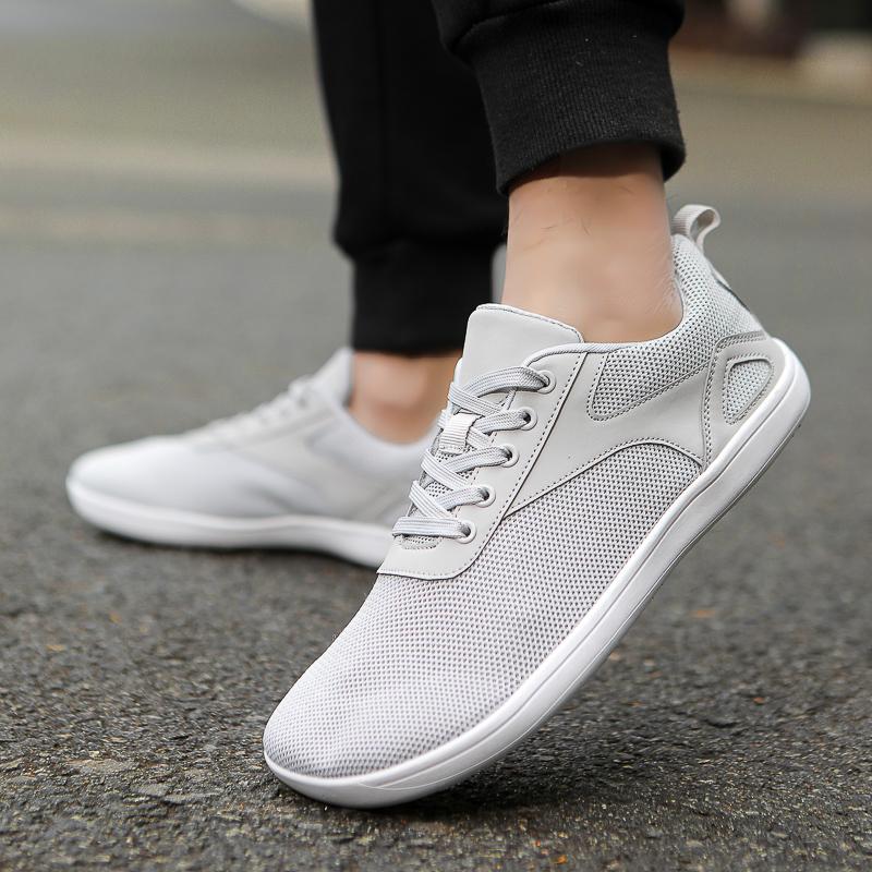 Buty Minimalistyczne Barefoot Damskie Męskie Szeroki Nosek Oddychające Treningowe Buty Sportowe Lekkie Outdoorowe Sneakersy do Chodzenia Podeszwa Zero Drop Duży Rozmiar 47