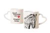 Friesian Horse I - Cup with a Horse, a Cute Cup with a Heart-shaped Handle, a Universal Gift from the Brand