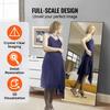 Full Length Floor Mirror 71'' X 31'' Free Standing Wall Mounted Tempered