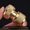 1/2pcs 1/2" Garden Hose Connector Car Washer Quick-release Fitting Water Quick Connector Tube Repair Accessories