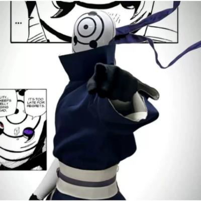 Uchiha Obito Аніме Косплей Костюми Хеллоуїн Костюми Для Жінок Чоловіків Японський халат Кімоно Фестиваль
