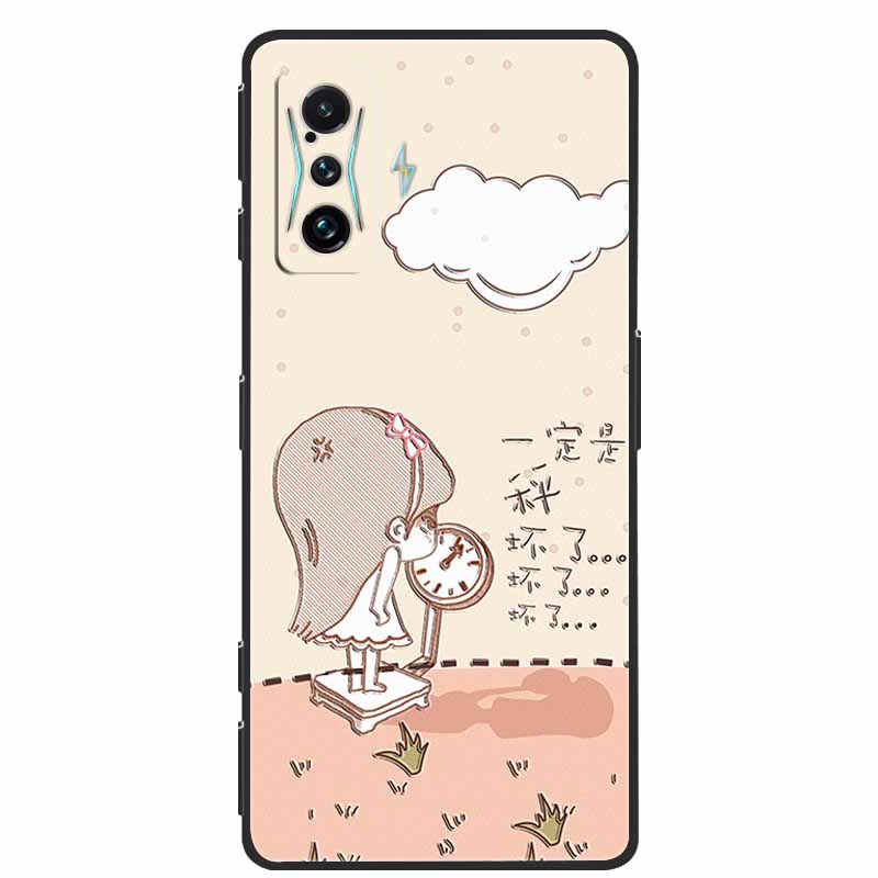 For Xiaomi Poco F4 GT Case 3D Flower TPU Emboss Soft Silicone Phone Back Cover For Xiaomi Poco F4 GT Fundas F 4 Shockproof Coque Poco F4 GT