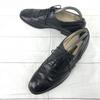 Oakwoods Leather Full Brogue Wingtip Shoes [9.5D/27.0/Black] Vintage(USED)
